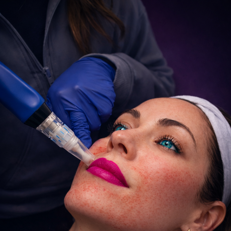 Microneedling with Hyaluronic Acid